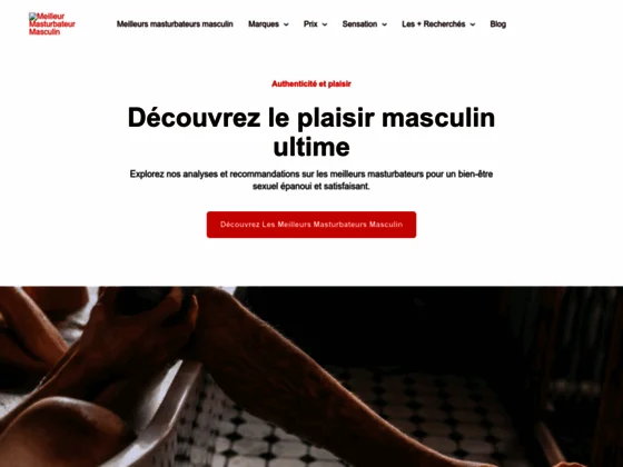 Meilleur masturbateur masculin