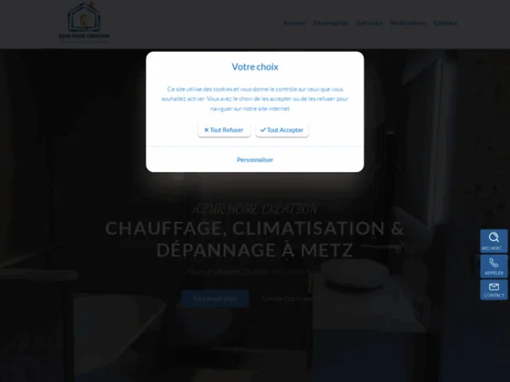 Entretien chaudière à Metz - Azur Home Création