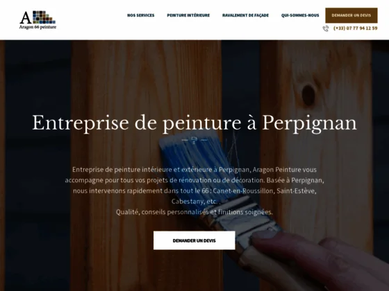 Aragon 66 Peinture : Ravalement de façade Perpignan (66)
