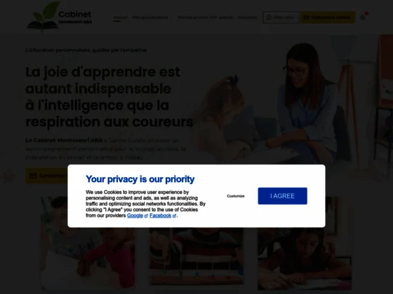 Cabinet Montessori ABA