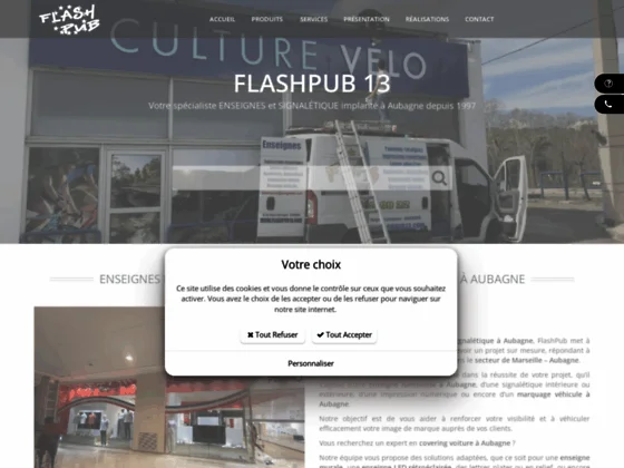 Covering voiture à Aubagne - Flashpub
