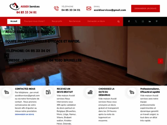 Vide maison vide grenier Bruxelles Belgique