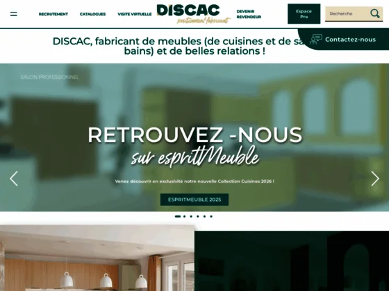 Discac, fabricant de cuisines et de salles de bains