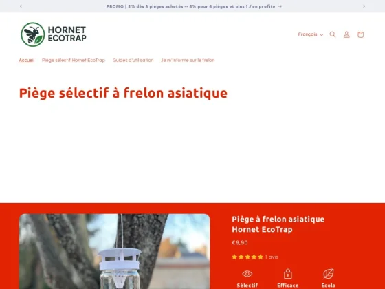 HORNET ECOTRAP, une réponse écologique face au frelon asiatique