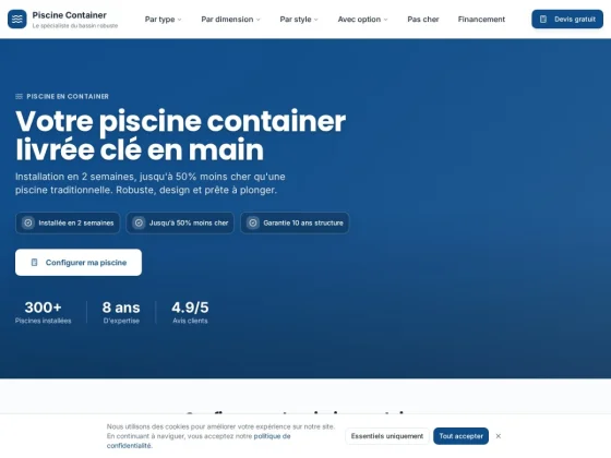 Piscine Container