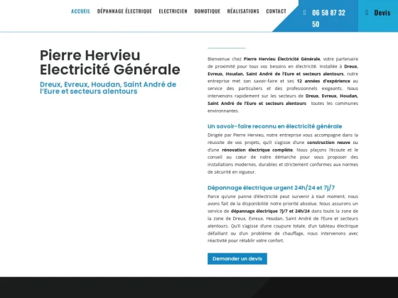 Découvrez les services de l’électricien Pierre Hervieu