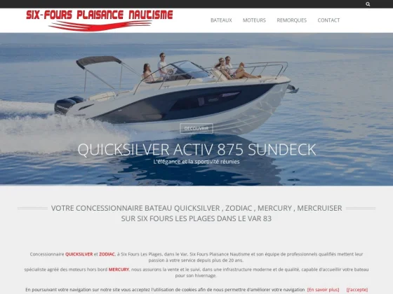 Moteur de bateau dans le Var - Six Fours Plaisance Nautisme