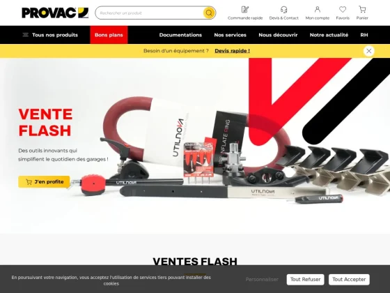 Machine à pneu - Provac