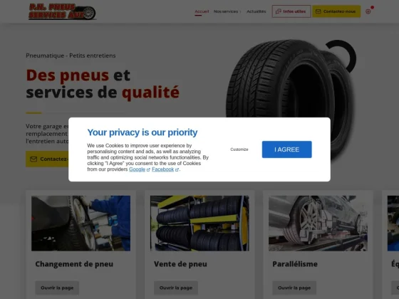 pointe noire pneus services auto