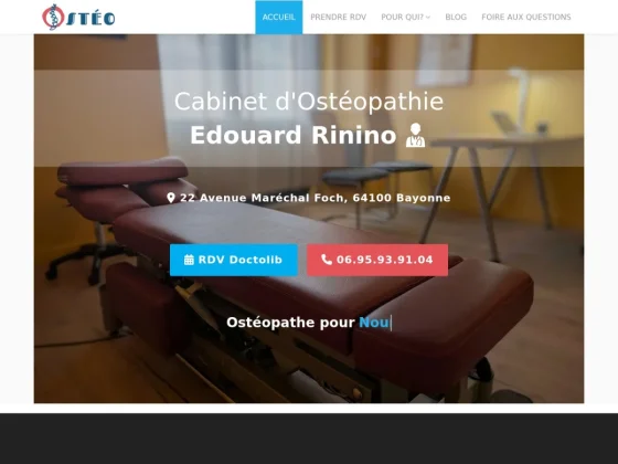 Edouard Rinino Ostéopathe D.O.