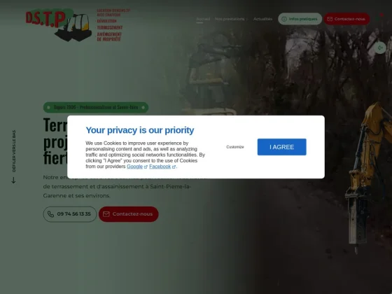 Dstp travaux publics