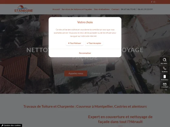 Couvreur à Mauguio - Stanegrie Toiture
