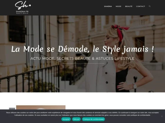 Shaena.fr – Conseils Style, Mode & Beauté pour femmes modernes