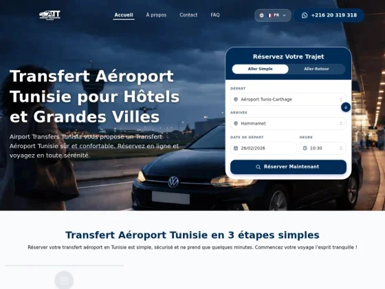 Transfert aeroport tunisie