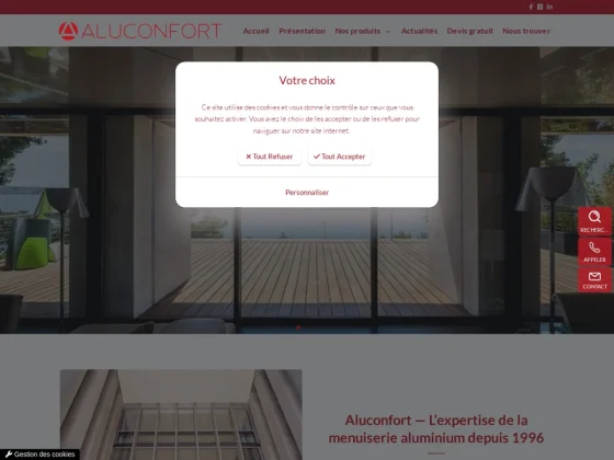 Menuiserie aluminium La Seyne-sur-Mer - Aluconfort