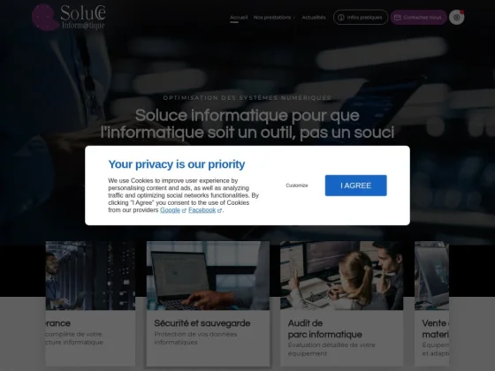 Soluce informatique securité