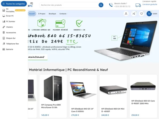 Fournisseur Matériel Informatique | PC Reconditionné & Neuf