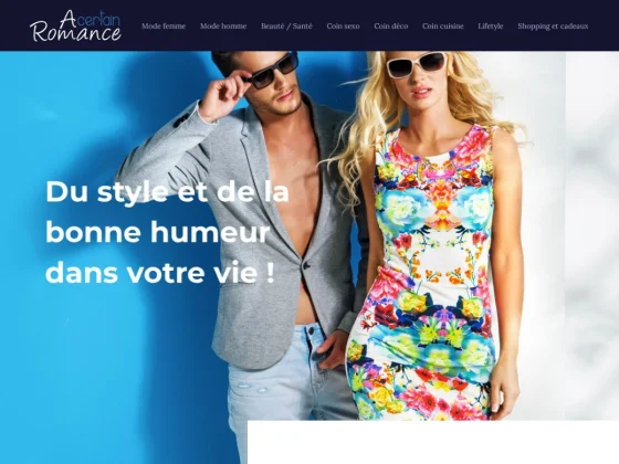 Découvrez l’élégance et l’originalité de A Certain Romance