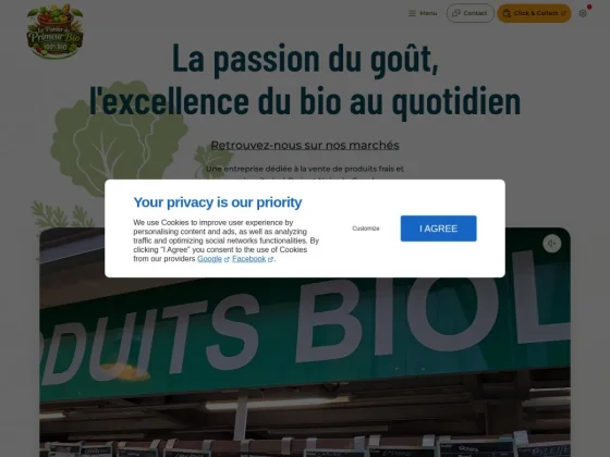 Le panier du primeur bio