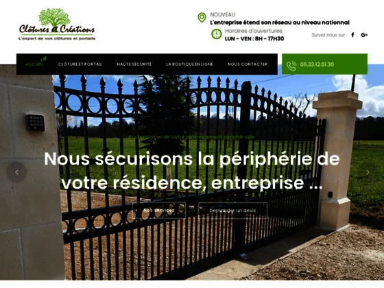 Clôtures et créations