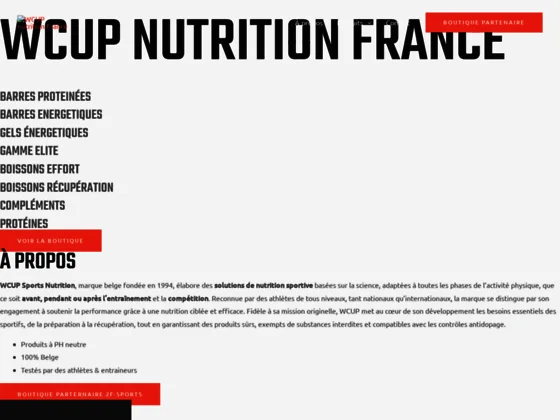 Wcup Nutrition France