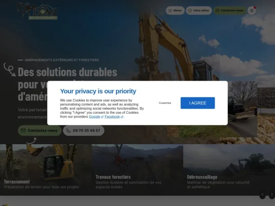 Dome Environnement Tp