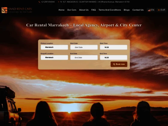 location voiture marrakech -Saad Rent Cars Marrakech