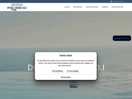 Pisciniste à La Réunion - Design Piscines O.I