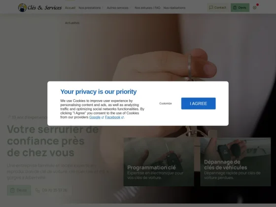Clés et services