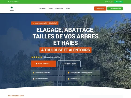 Vert Elagage Service 31 : Votre Expert Arboricole à Toulouse