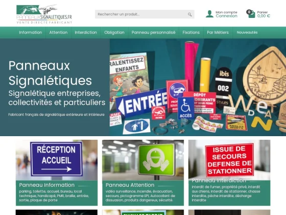 Panneaux Signaletiques - Signaletique professionnelle en France