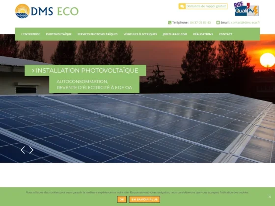 DMS ECO – Solutions photovoltaïques et énergies renouvelables