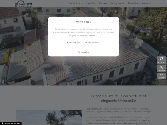 Entreprise de couverture Marseille - M&Zinc