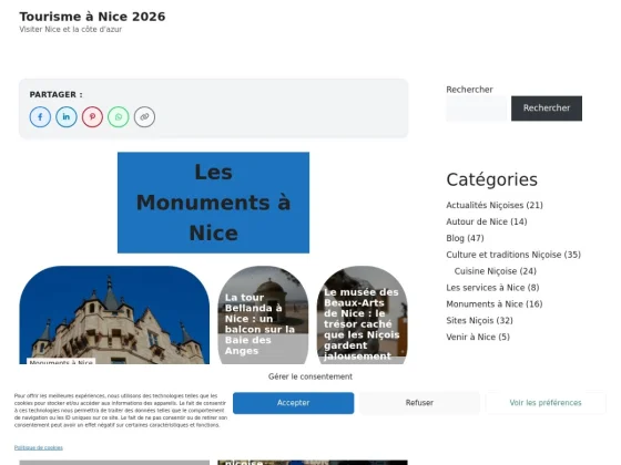 Nice tourisme