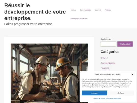 reussir entreprise