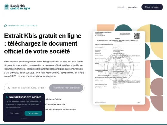 Le guide pour obtenir votre extrait Kbis en ligne gratuitement