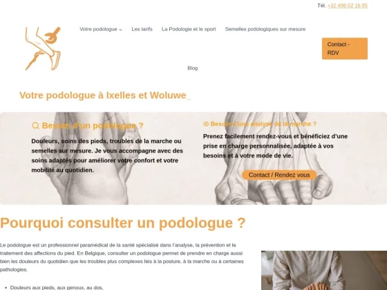 Louis Tavard - Podologue à Woluwe et Ixelles