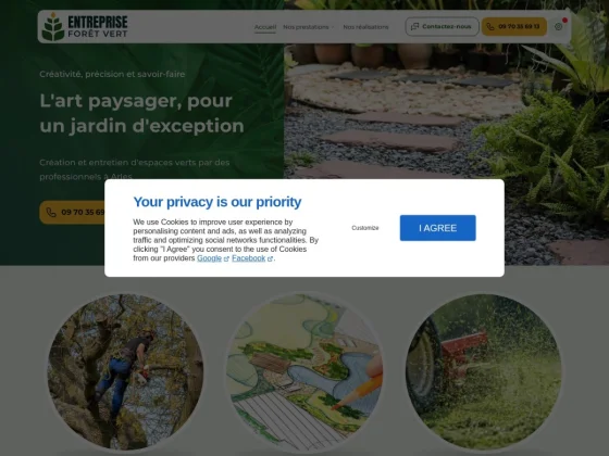 Entreprise forêt vert