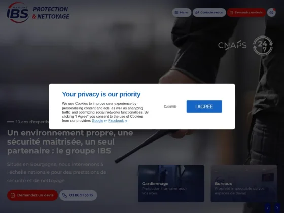 groupe ibs protection et nettoyage