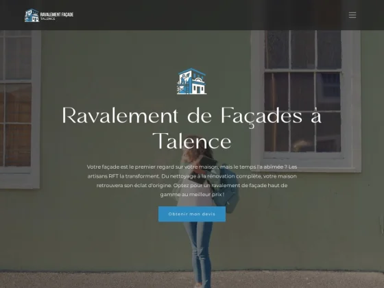 Des prestations dédiées à vos murs extérieures