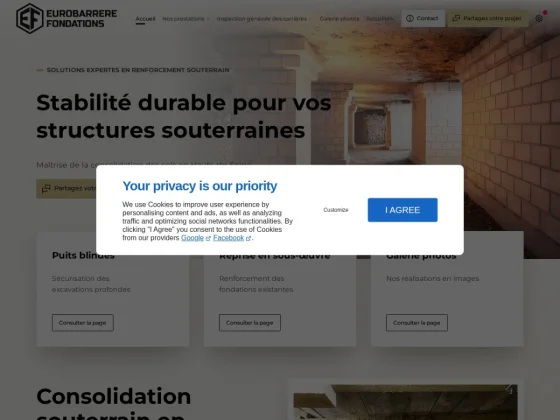Eurobarrere Fondations