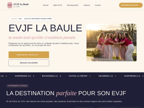 Expert des enterrements de vie de jeune fille en Loire-Atlantique