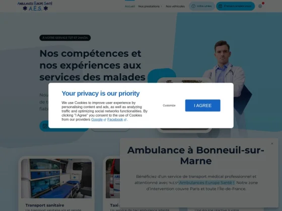 Ambulances Europe Santé