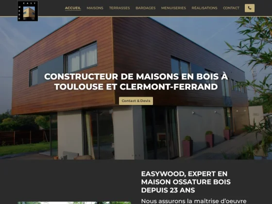 Constructeur de maison en bois