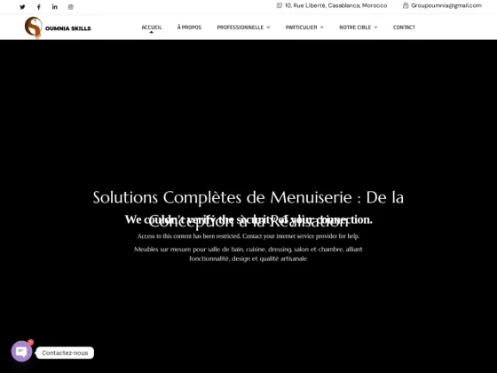 Menuiserie Bois Casablanca – Meubles et Agencements Sur Mesure