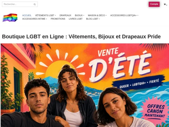 Boutique LGBTQIA+ – Mode, bijoux et accessoires Pride