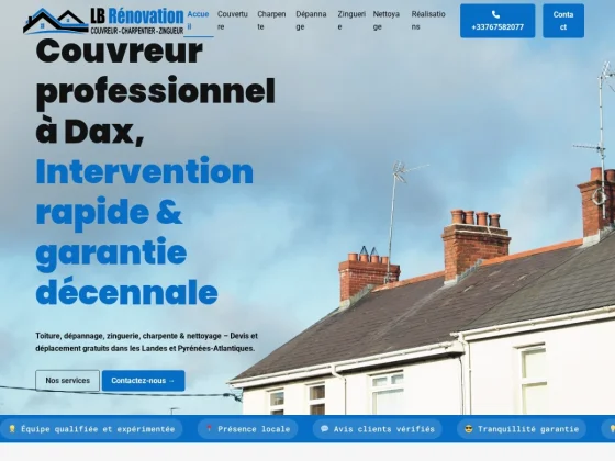 Couvreur LB rénovation