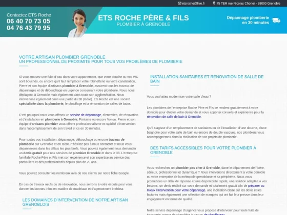 Ets roche père & fils