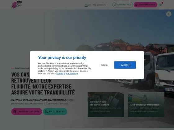 Service d'Assainissement Beaudonnat