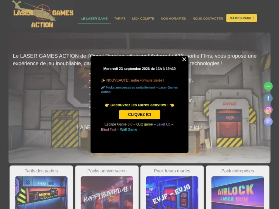 Laser Game Flins-sur-Seine | Games Park – Loisirs indoor